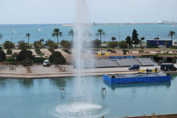 Palma, Parc del Mar e lago artificiale